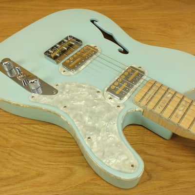 Fender Telecaster Magico Thinline Parallel Universe Daphne Blue 2020 image 13
