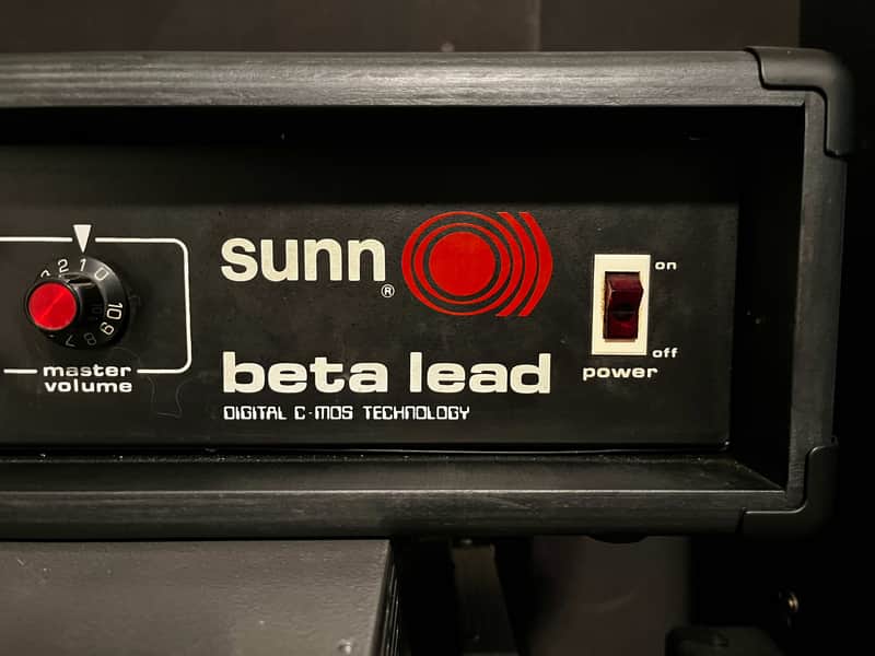 1980 Sunn Beta Lead 2x12 Combo + Custom Headshell image 1