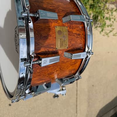 Sonor Horst link 8 by 14” perfect rare amazing Germany made beech snare drum 80’s image 6