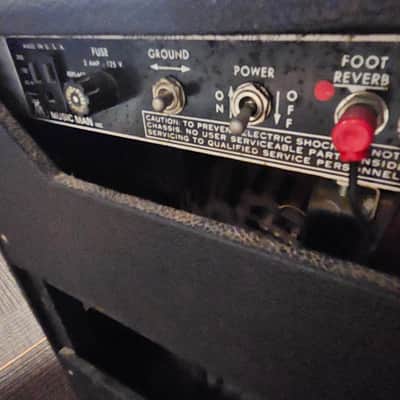 Music Man 212-HD One Thirty 2-Channel 130-Watt 2x12" Guitar Combo 1970s image 15