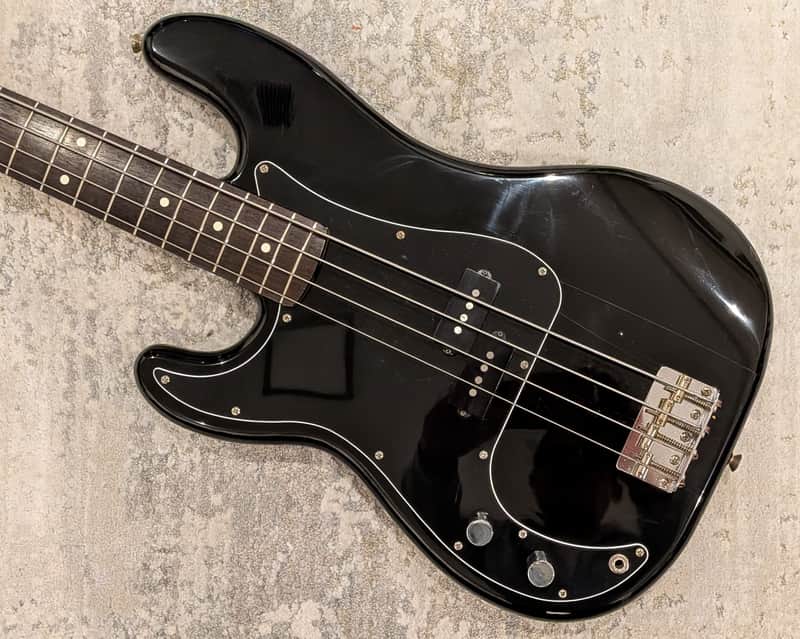 Lefty 1988-89 Fender PBD-62 Precision Bass black - Made in Japan image 1