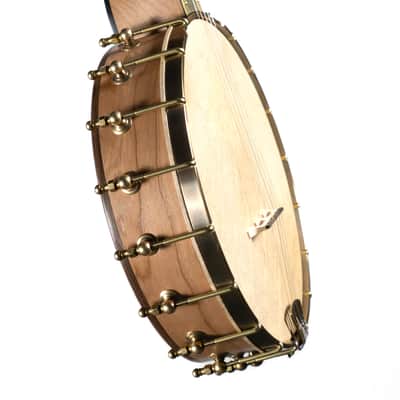 Pisgah Custom 11" Half Fretless, A Scale, Cherry, Hide Head - NEW image 7