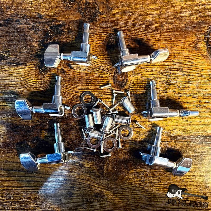 Economy 3 x 3 10mm Tuners (1990-2010s - Chrome) image 1