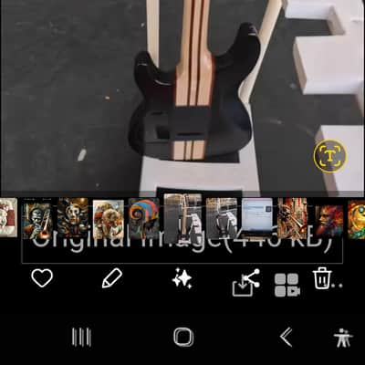 Gecko lead Guitar w/Floyd Rose Bridge. Gecko 2025 - Black Ash Mahogany Maple image 2