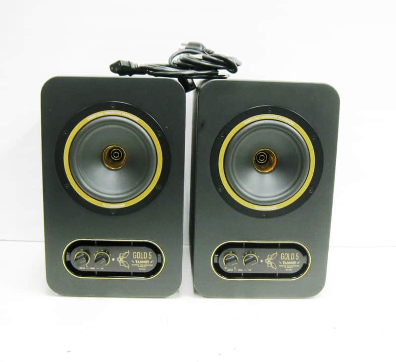 Tannoy GOLD 5 Powered 2-Way Active Studio Monitors Speakers (Pair) Los Angeles image 1
