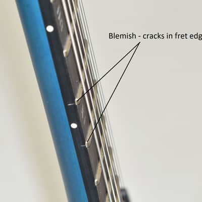 Schecter Banshee GT FR Electric Guitar Satin Trans Blue B-Stock 0017 image 9