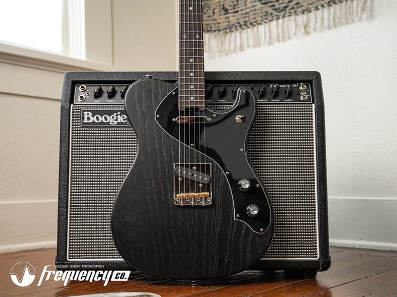 Veritas Custom Guitars Texas Miracle Custom in Open Grain Satin Black image 1