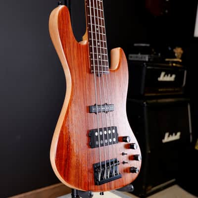 Sadowsky MetroLine 21-Fret Standard M/J Bass Limited Edition 2024 5-String - Natural Transparent Satin image 1