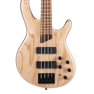 Cort B4ELEMENTOPN Artisan Series B4 Element Bass Guitar. Open Pore Natural image 1