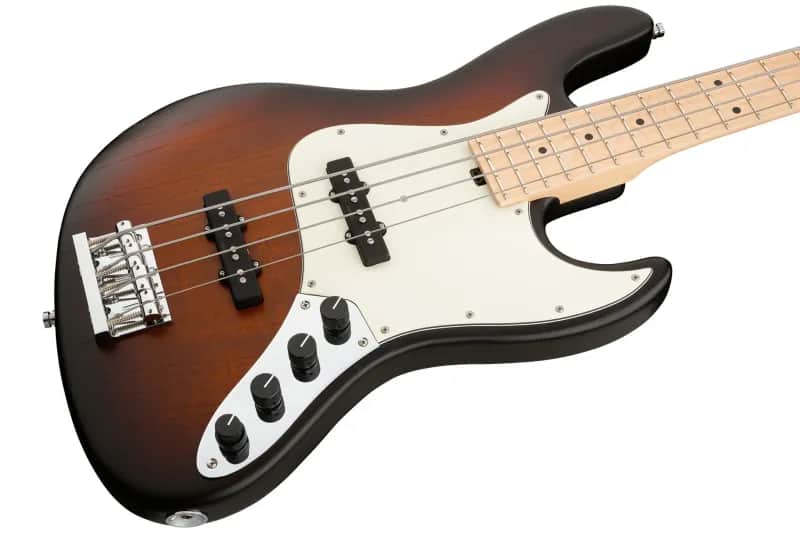 Sadowsky MetroLine 21-Fret Vintage J/J Bass-Swamp Ash Body-4 String-Almond Sunburst Transparent Satin image 1