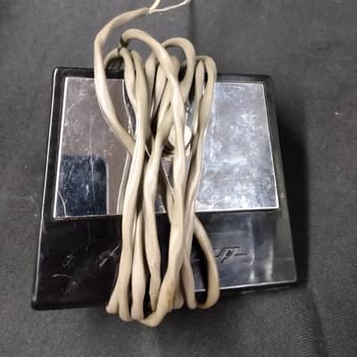 Ampeg Reverb Footswitch 1960s Black/ Chrome Rare Original Part Reverberocket and others image 4