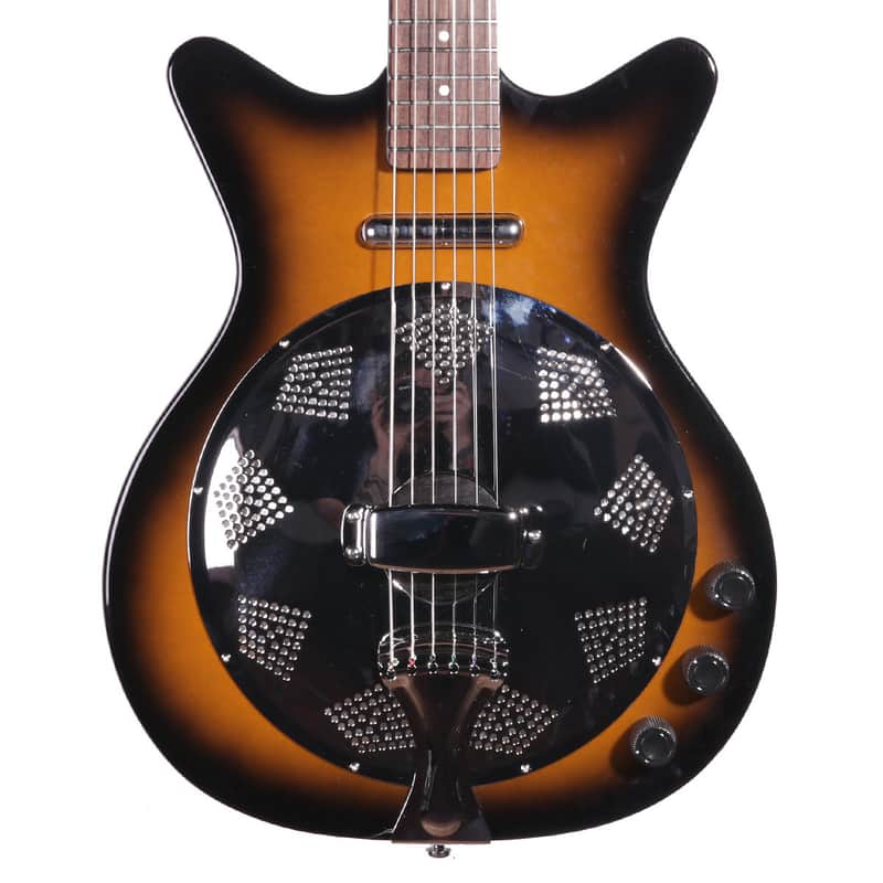 Danelectro 59 Acoustic/Electric Resonator Tobacco Sunburst image 1