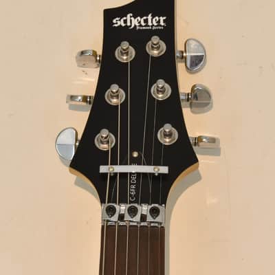 Schecter C-6 FR Deluxe Electric Guitar Satin Black B-Stock 2969 image 5
