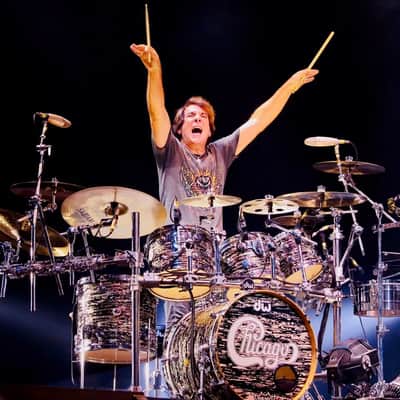 Walfredo Reyes Jr Collection DW Collectors 6 x14 Maple Mahogany Stainless Steel Edge Snare Drum - Natural Lacquer over Mahogany Gloss image 2