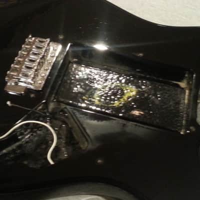 Squier Affinity Stratocaster Body - Full Width - Solid Alder - Swimming Pool Route - Bridge - Input image 2