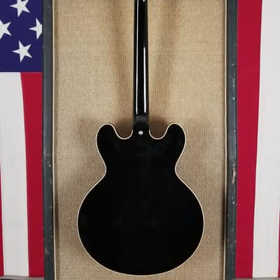 2020 Gibson Custom Shop '61 ES-335 Reissue Ebony VOS Finish COA Included! (301) image 3