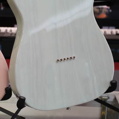 Fender Limited American Professional II Telecaster Thinline Electric Guitar Transparent Surf Green w/Case 6lbs 9oz image 8