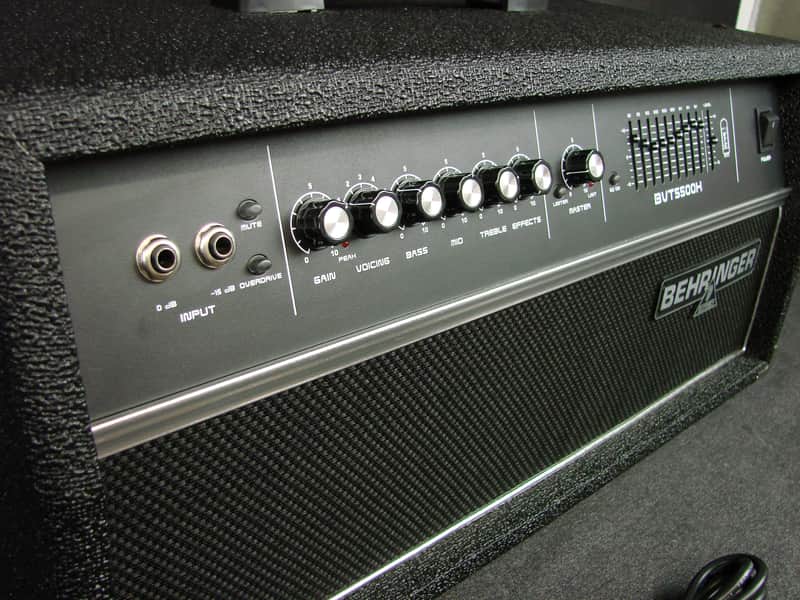 Behringer Ultrabass BVT5500H 550W Bass Guitar Amp Head w/ | Reverb