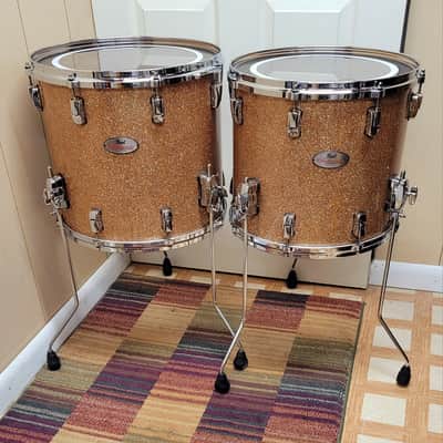 Pearl Reference Series 5pc Shell Pack RF C/192 Copperfire Sparkle, 10x10 / 13x11 / 15x13 / 16x14 / 24x18 image 5