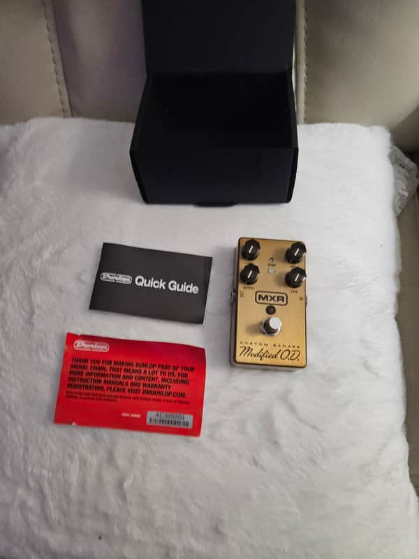Mxr modified overdrive Custom badges overdrive pedal image 1
