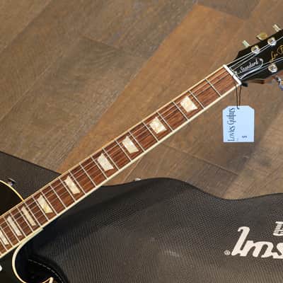 2009 Gibson Les Paul Standard Limited Edition Florentine w/ Bigsby Semi-Hollow Electric Guitar Sunburst + OHSC image 7