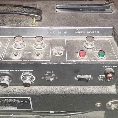 Vox Beatle 1960's Beatle V1143 Head and V4141 Cabinet with Trolley Super image 3