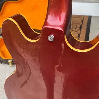 Gibson ES-330TD 1967 - Long Neck - Sparkling Burgundy image 16