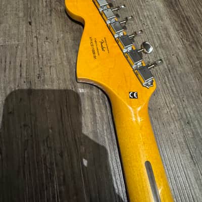 Squier Vintage modified Jaguar HH hardtail 2010s - Fiesta red image 10