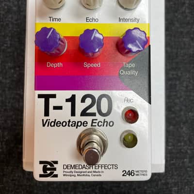 Demedash Effects T-120 Deluxe Videotape Echo V2 | Reverb