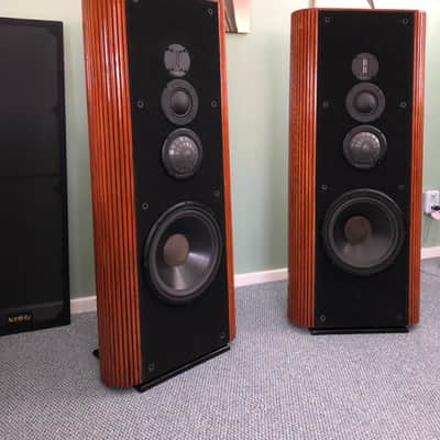 Infinity Kappa 8 Vintage Speakers ~FULLY RESTORED~ Piano Finish ! LOOK ! image 5