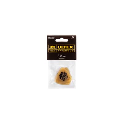 Dunlop Ultex Triangle Picks 1.0mm (6-Pack) - Set of Picks image 4