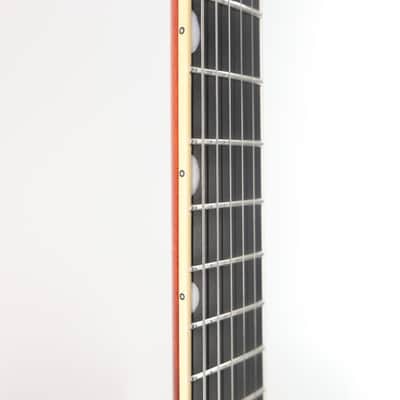 Gretsch Broadkaster LX Figured Center Block Semi-Hollow Guitar w/ String-Thru Bigsby & Hardshell Case - Bourbon Stain image 10