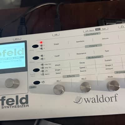 Waldorf Blofeld Desktop Synthesizer - White