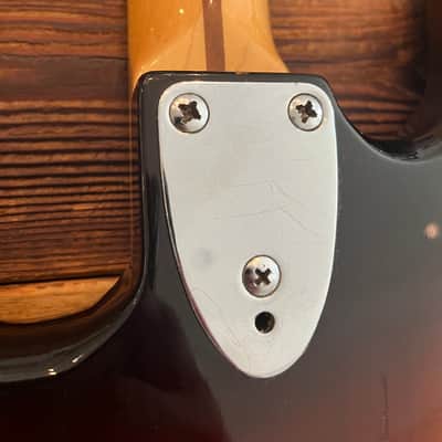 Fernandes stratocaster 1970's Root Beer with case image 5
