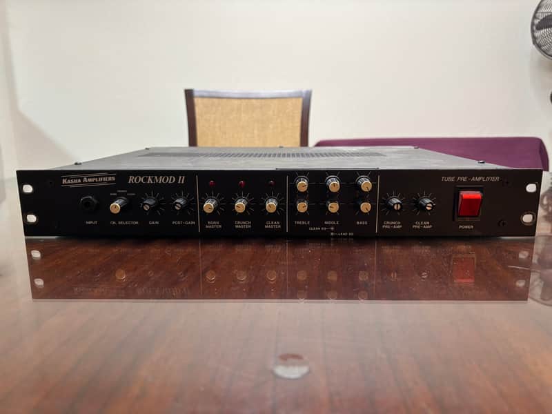 Immagine RARE Kasha Amplifiers  Rockmod II 1989 Original Issue Model Tube Guitar Preamplifier - 1