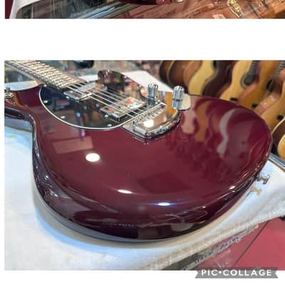 Ernie Ball Music Man BFR Baritone Stingray 2024 - Oxblood image 6