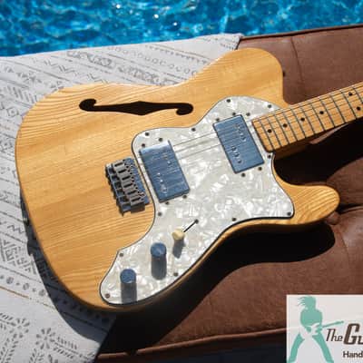 1976 Greco Spacey Sounds TE500N - (TE-500) Telecaster Thinline Clone - Ash Body - Made in Japan - PRO SET UP w Perfect Frets/Action/Intonation! image 2