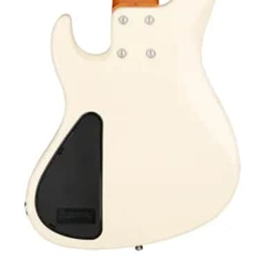 Sadowsky MetroExpress 24-Fret Modern Bass, Morado Fingerboard, 5-String - Solid Olympic White High Polish image 3