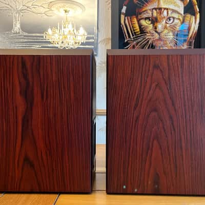 Vintage Mission 751 2-Way Reflex Bookshelf Speakers in Rosewood - 6 Ohms image 7