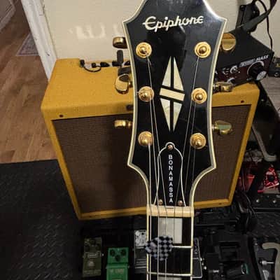 Epiphone Joe Bonamassa Signature ES-355 Standard Outfit 2019 - Ebony image 3