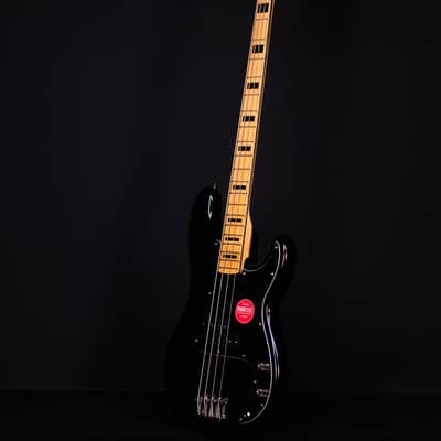 Squier Classic Vibe '70s Precision Bass, Maple FB, Black image 5