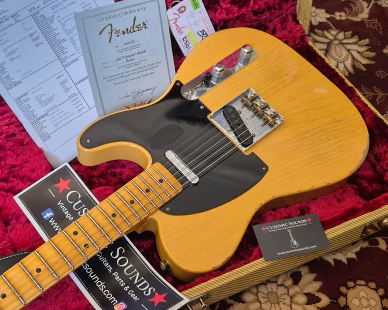 Fender Custom Shop 1951 "Nocaster" Relic 2016 - Butterscotch ☆VIDEO☆ image 1