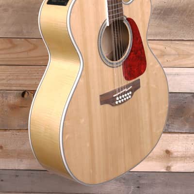 Takamine GJ72CE Jumbo Cutaway 12-String Acoustic/Electric Guitar  Natural image 2