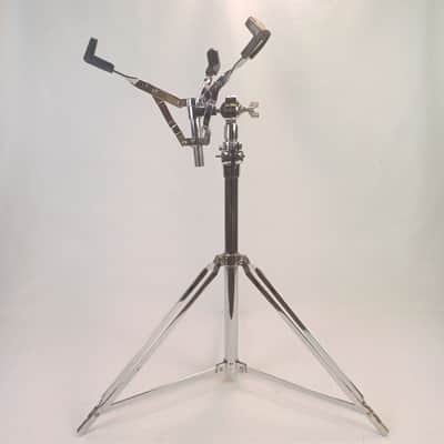 LP M Cohen Heavy-Duty Double Braced Tripod+Omni-Ball Snare Drum Basket Stand image 3