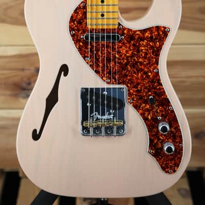 Fender American Professional II Telecaster Thinline - Transparent Shell Pink image 2