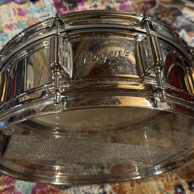 Rogers "Big R" SuperTen 5x14" 10-Lug Steel Snare Drum 1975 - 1984 - Chrome image 4