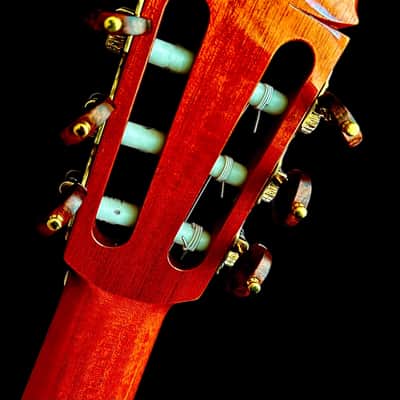 Omar Olague Double Back Concert Flamenca Blanca Especial 2024-Spruce/Cypress image 8