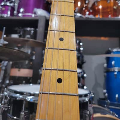 Squier JV Vintage Series '57 Stratocaster 1982 - 2-Tone Sunburst W/ Case (C013-G21) image 5