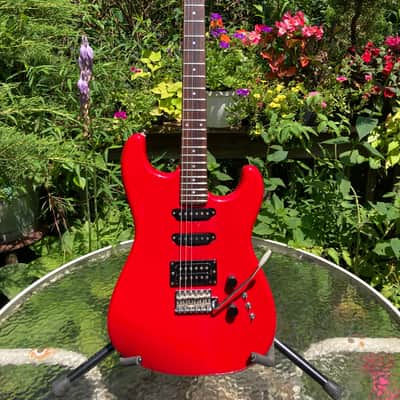 Vintage 1986 Squier by Fender Contemporary Stratocaster Made in Japan Torino Red image 17