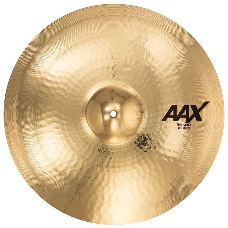 Sabian AAX 20" Thin Crash Cymbal/Brilliant Finish/Brand New/Model # 22006XCB image 1